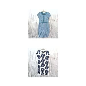 Boden Bundle (2) Clementine Jaquard/ Intarsia Sweater Dresses Women's 10